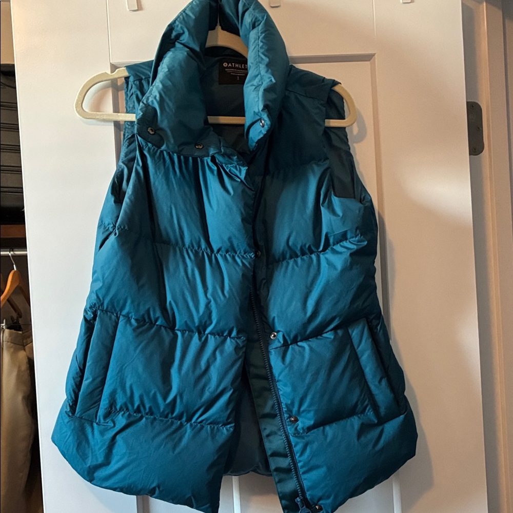 Athleta Teal Downtown Vest